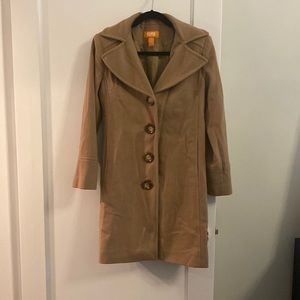 KORS Michael Kors Camel Coat Size 4